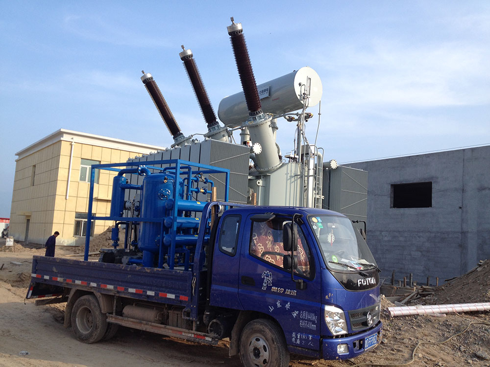 變壓器油真空濾油機(jī)使用現(xiàn)場(chǎng)圖 變壓器油真空濾油機(jī)使用現(xiàn)場(chǎng)圖